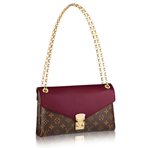 Louis Vuitton M41200 Lona Monogram Cadena Pallas Aurore