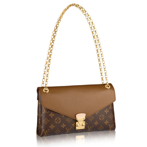 Louis Vuitton M41203 Lona Monogram Pallas Cadena Marrón