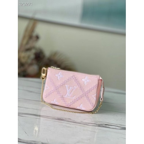 Louis Vuitton MINI POCHETTE ACCESORIOS M81140 rosa