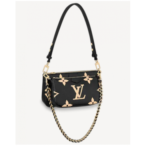 Louis Vuitton MULTI POCHETTE ACCESORIOS M45777 Black&Cream