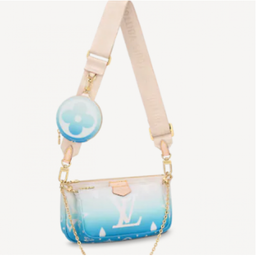 Louis Vuitton MULTI POCHETTE ACCESORIOS M57633 Azul