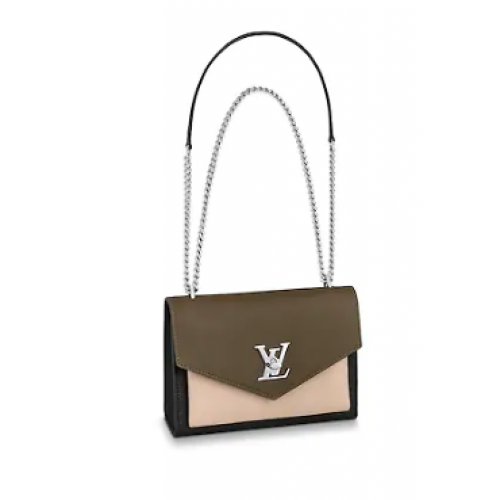 Louis Vuitton MYLOCKME BB M55522 albaricoque y verde