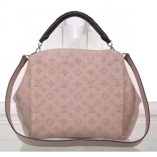 Louis Vuitton Mahina Cuero BABYLONE CHAIN BB Bolso M51223 Albaricoque