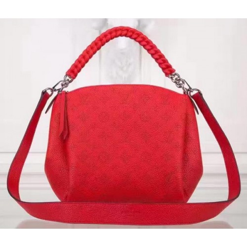 Bolso Louis Vuitton Mahina Leather BABYLONE CHAIN BB M51223 Rojo