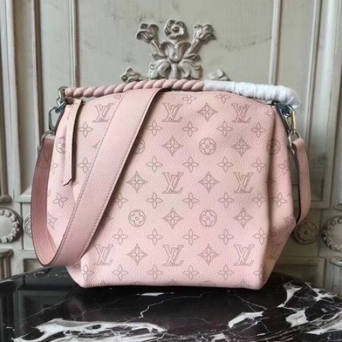 Louis Vuitton Mahina Leather BABYLONE CHAIN BB M51223 Rosa
