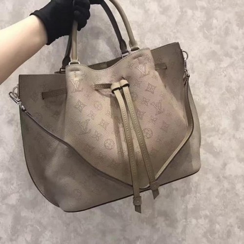 Bolso Louis Vuitton Mahina Cuero GIROLATA M54403 Gris