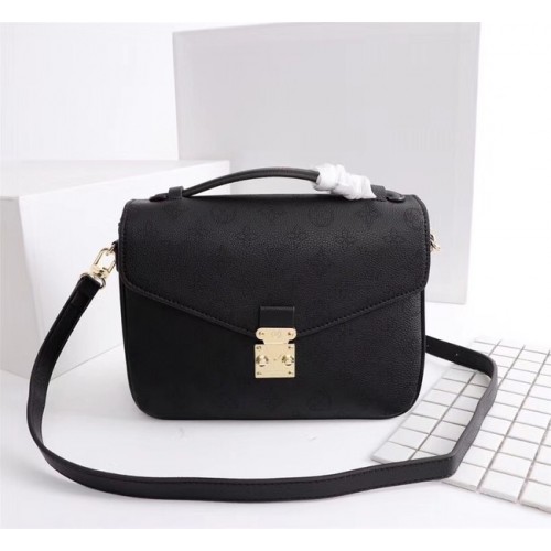 Louis Vuitton Mahina Leather POCHETTE METIS M40780 negro