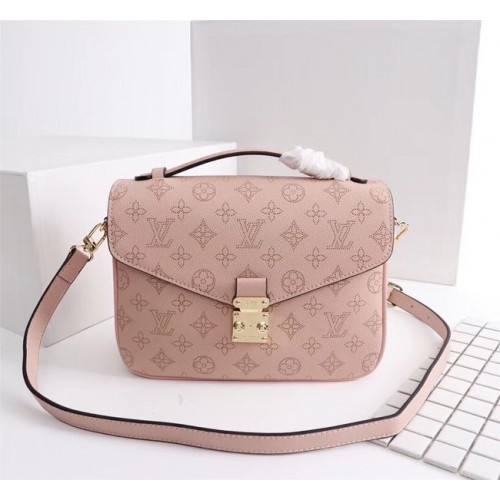 Louis Vuitton Mahina Leather POCHETTE METIS M40780 rosa