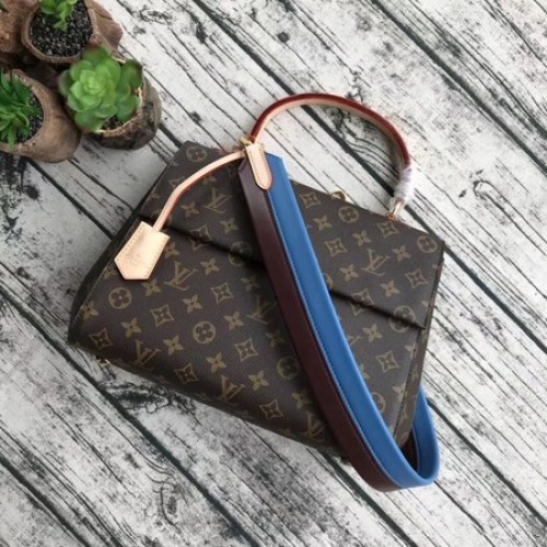 Lona Monogram de Louis Vuitton CLUNY BB M42738 Azul