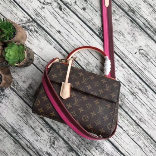 Lona Monogram de Louis Vuitton CLUNY BB M42738 Rosa
