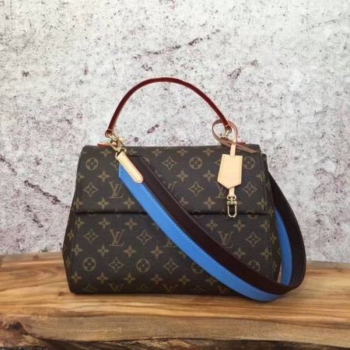 Bolso Louis Vuitton Monogram Canvas CLUNY M42735 Azul