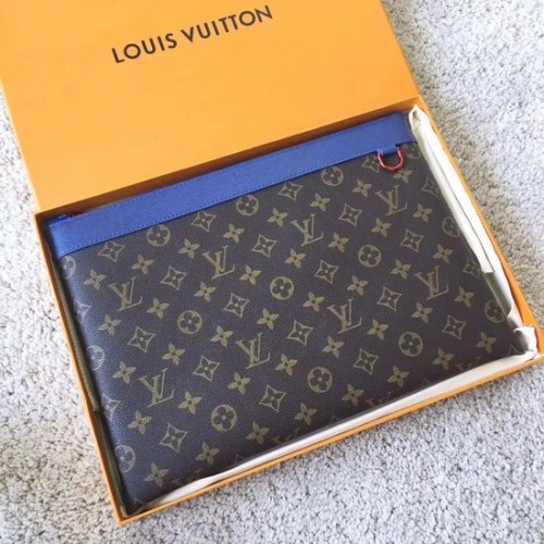 Bolso de mano de lona con monograma de Louis Vuitton POCHETTE APOLLO A61692