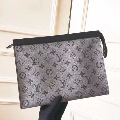 Bolso de mano Louis Vuitton Monogram Canvas POCHETTE APOLLO A61692 Plata