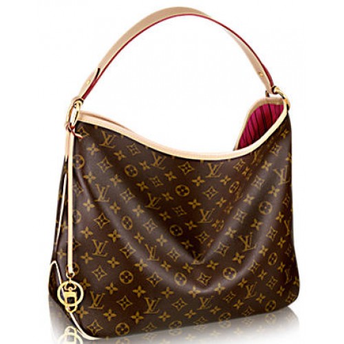 Lona Monogram de Louis Vuitton DELICIOSO MM M50157 Pivoine