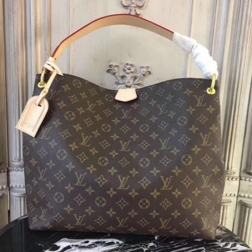 Lona Monogram de Louis Vuitton GRACEFUL MM M43703