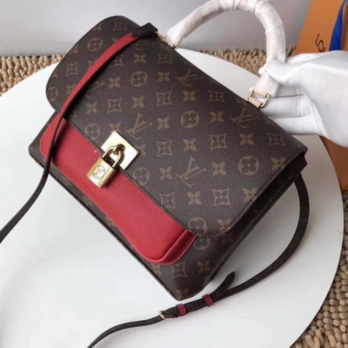 Lona Monogram de Louis Vuitton MARIGNAN M44286 Rojo