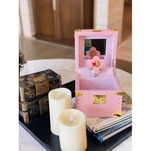 Louis Vuitton Monogram Canvas Music Joyero M7896 Rosa