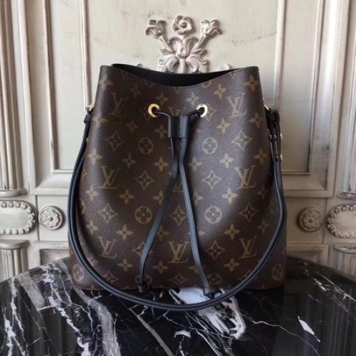 Lona Monogram de Louis Vuitton NEONOE M44020 Negro