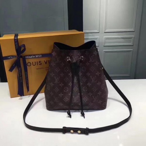 Lona Monogram de Louis Vuitton NEONOE M44022 Negro