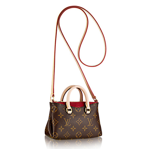 Lona Monogram de Louis Vuitton Nano Pallas M61254