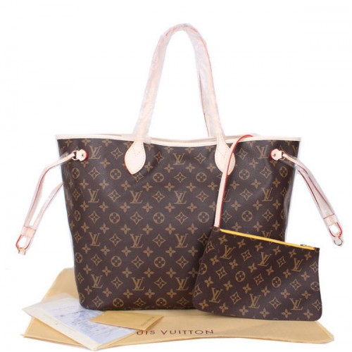 Lona Monogram de Louis Vuitton Neverfull GM M40992 Mimosa