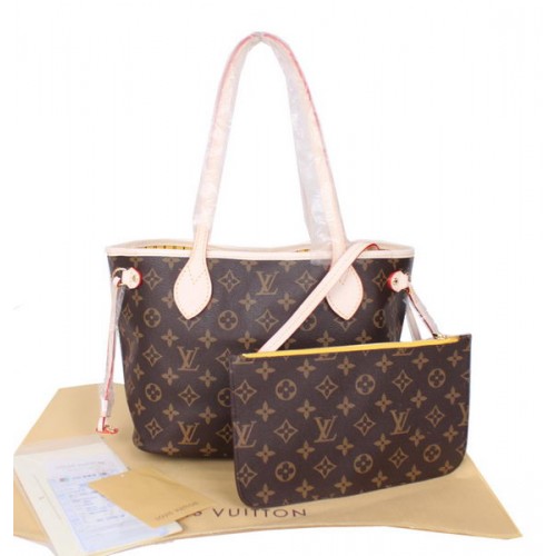 Lona Monogram de Louis Vuitton Neverfull PM M41002 Mimosa