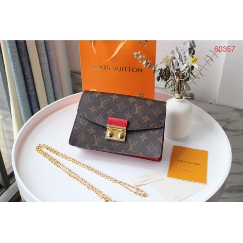 Louis Vuitton Monogram Canvas Original Chain bag M60357 rojo