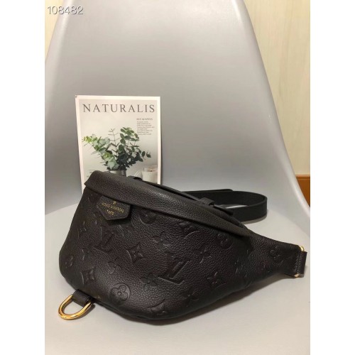 Louis Vuitton Monogram Canvas Original Leather Beltbag M55426 Negro