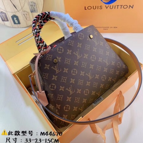 Lona Monogram Louis Vuitton Cuero Original M44670