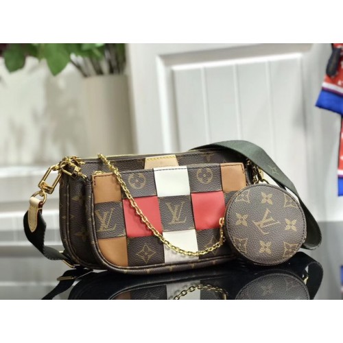 Lona Monogram Louis Vuitton Cuero Original M44823