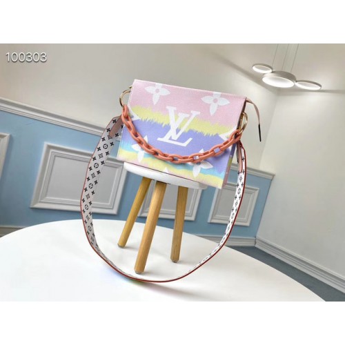 Louis Vuitton Monogram Canvas Cuero original M68137 rosa