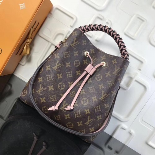 Lona Monogram de Louis Vuitton Original NEONOE M43985 rosa