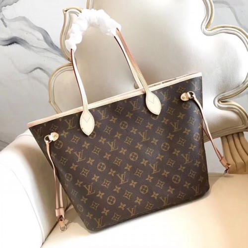 Louis Vuitton Monogram Canvas Original NEVERFULL MM M40997 rojo