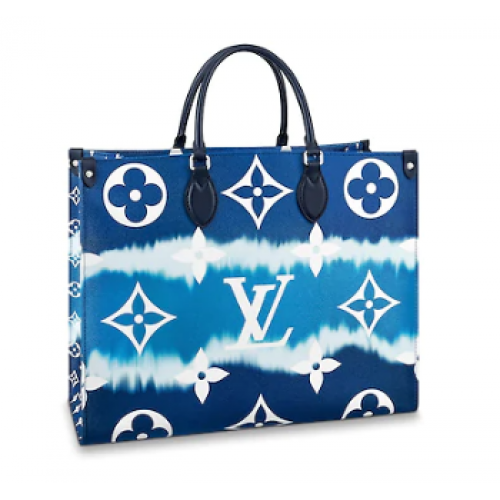 Lona Monogram Louis Vuitton Original ONTHEGO M45119 azul
