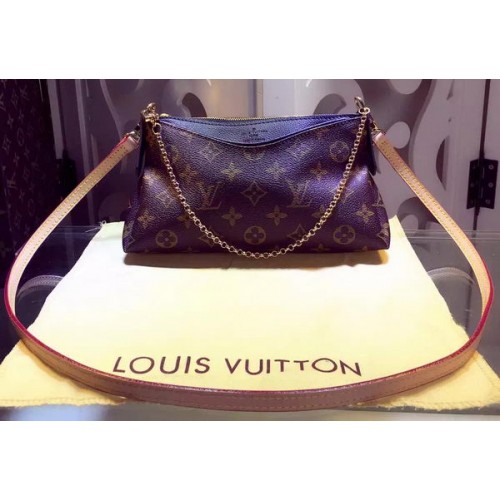 Louis Vuitton Lona Monogram PALLAS CLUTCH M41639 Noir