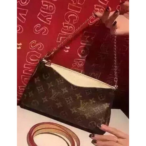Louis Vuitton Monogram Canvas PALLAS CLUTCHES M41638 Rosa claro