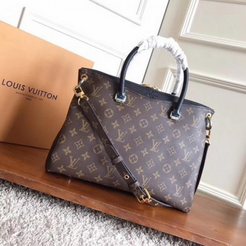 Lona Monogram de Louis Vuitton PALLAS M42810 Negro