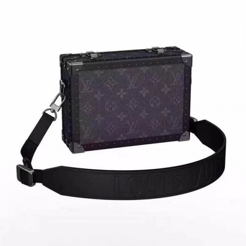 Lona Monogram de Louis Vuitton PETITE MALLE M20101 negro