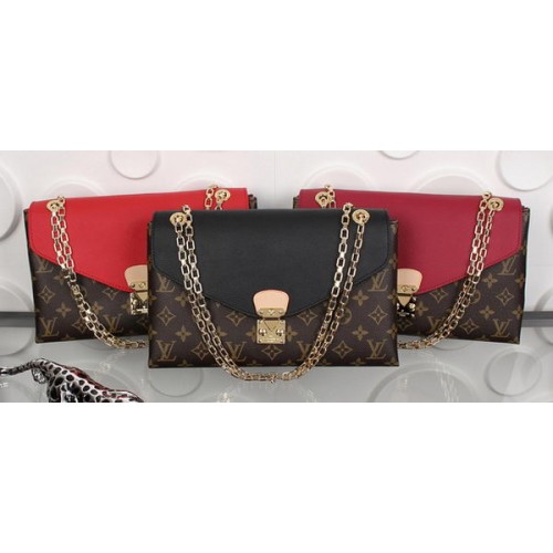 Bolsos Louis Vuitton Monogram Canvas Pallas Chain Aurore M41200