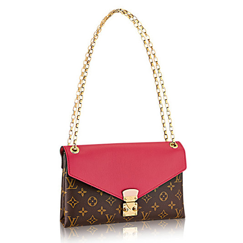 Lona Monogram de Louis Vuitton Cadena Pallas M40542 Dahlia