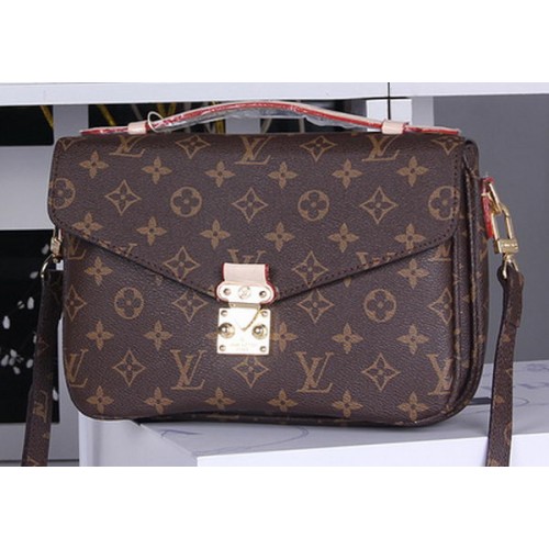 Louis Vuitton Monogram Lona Pochette Metis Bolso M40780