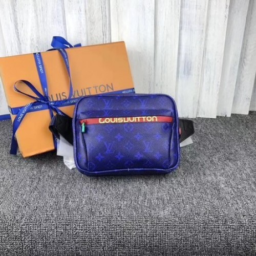 Riñonera Louis Vuitton Monogram Canvas SAC CEINTRE PM M42828 Azul