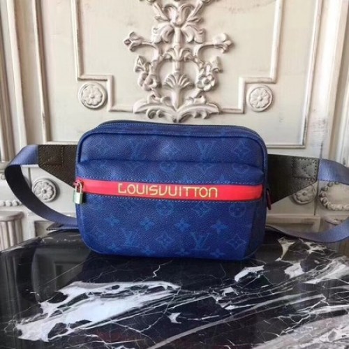 Lona Monogram de Louis Vuitton SAC CEINTURE PN 42825 Azul