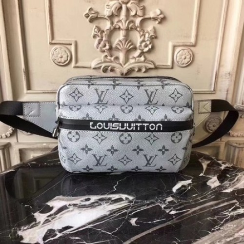 Lona Monogram de Louis Vuitton SAC CEINTURE PN 42825 Plata