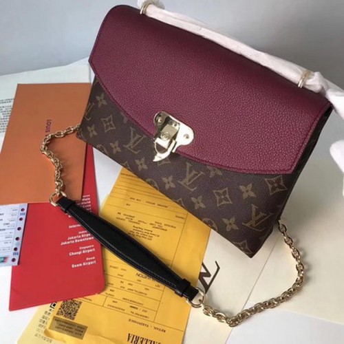 Lona Monogram de Louis Vuitton SAINT PLACIDE M43715 Púrpura