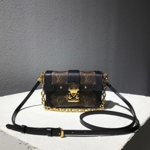 Bolso de hombro de lona con monograma de Louis Vuitton 44186