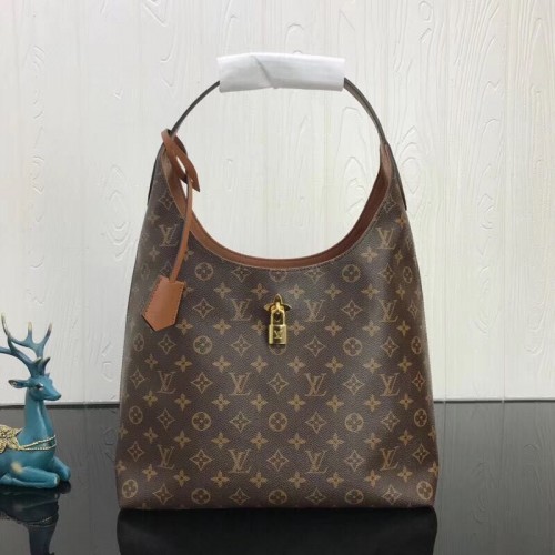 Louis Vuitton Monogram Canvas Top Handle Bag 43976 Marrón