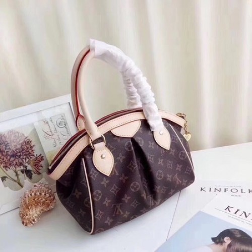 Bolso tote de lona con monograma de Louis Vuitton M40143