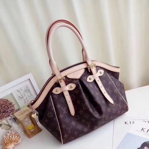 Bolso tote de lona con monograma de Louis Vuitton M40144