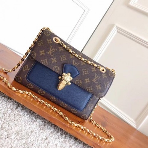 Louis Vuitton Lona Monogram VICTOIRE M41730 Azul